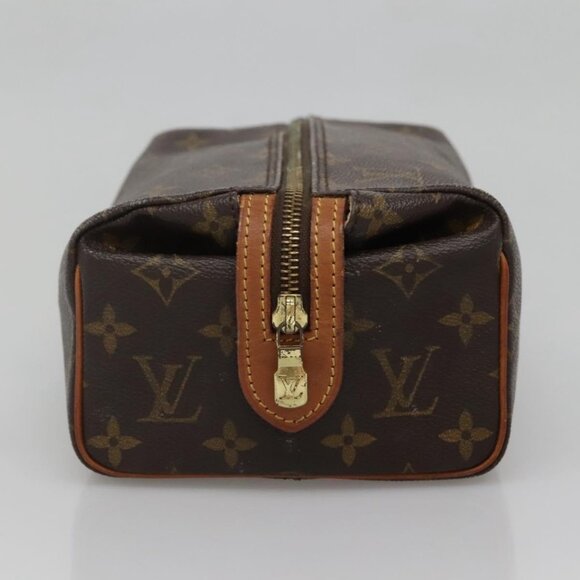 LOUIS VUITTON Monogram Trousse Patte Pression Cosmetic Pouch M47636 Auth 137557 - Picture 4 of 16